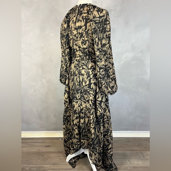 JONATHAN SIMKHAI -Tiff Multimedia Chiffon Dress - Picture 5 of 8